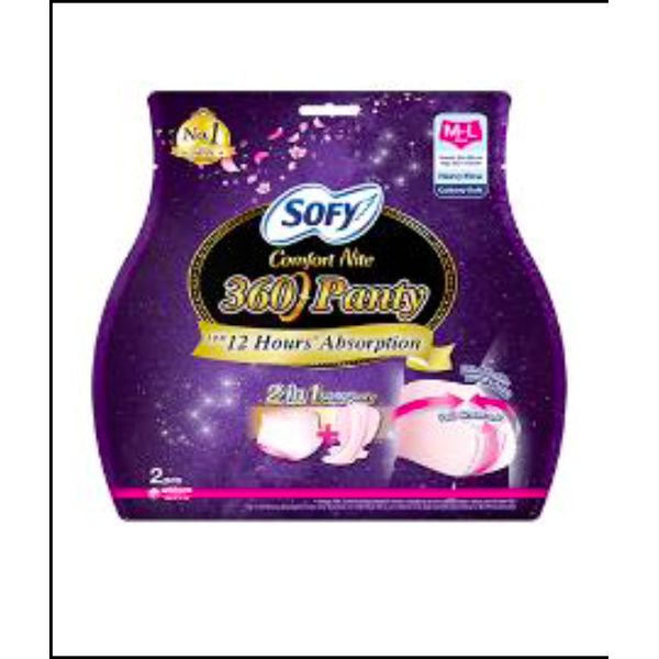 [mobileaid] Sofy Comfort Nite 360 Panty Original/Minty (Size: S-M/M-L) 2's [LOCAL SG DELIVERY]