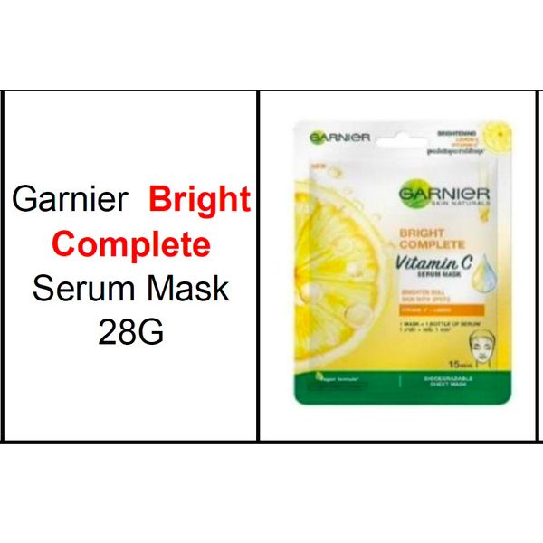 Garnier Hydra Bomb Pomegranate/Sakura Glow/Bright Complete Serum Mask 28gm – view 3