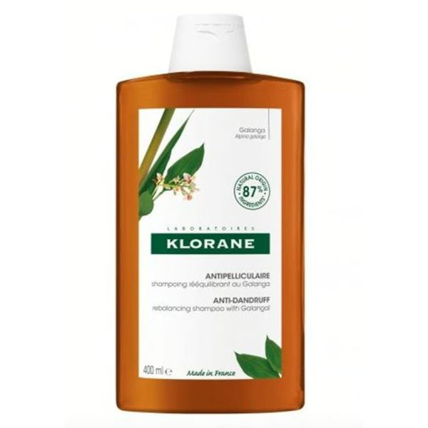 [Dermaceutica] Klorane Anti-Dandruff Rebalancing Shampoo with Galangal 400ml [LOCAL SG DELIVERY]