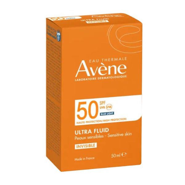 [Dermaceutica] Avene Ultra Fluid Invisible SPF50 50ml [LOCAL SG DELIVERY]
