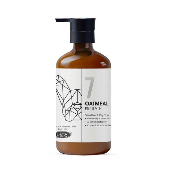 [mPets] Halo No.7 Oatmeal Pet Bath [LOCAL SG DELIVERY]