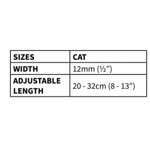 [mPets] RedDingo Cat Collar - Cat Reflective ZIGGY Range (One Size) [LOCAL SG DELIVERY]