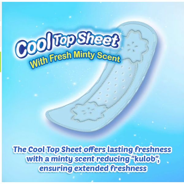 Sofy Cooling Fresh Day Reg Liner 15.5cm (Minty Cool) 28's – view 3