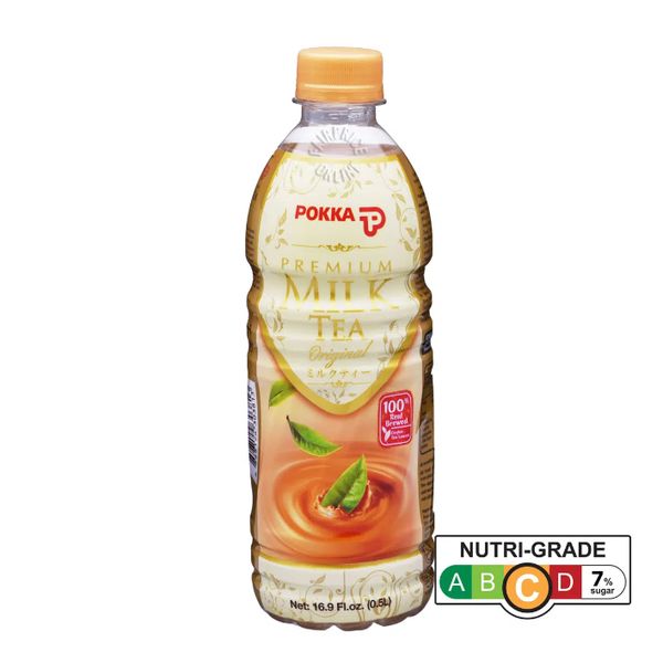 [mfoods] Bundle of 2 cartons Pokka Bottled Drink - Premium Milk Tea 500ml x 24 bottles [LOCAL SG DELIVERY]