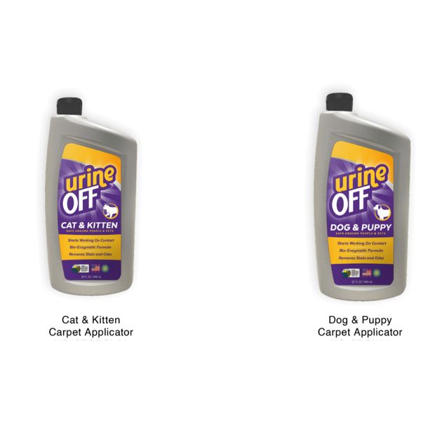[mPets] Urine Off Dog & Puppy/Cat & Kitten Hard Suface Sprayer (16.9oz); Carpet Applicator (32oz) [LOCAL SG DELIVERY]