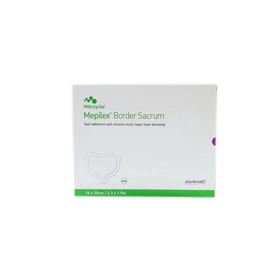 [mobileaid] M√∂lnlycke Border Sacrum 16 x 20cm/22 x 25cm 5's [LOCAL SG DELIVERY]