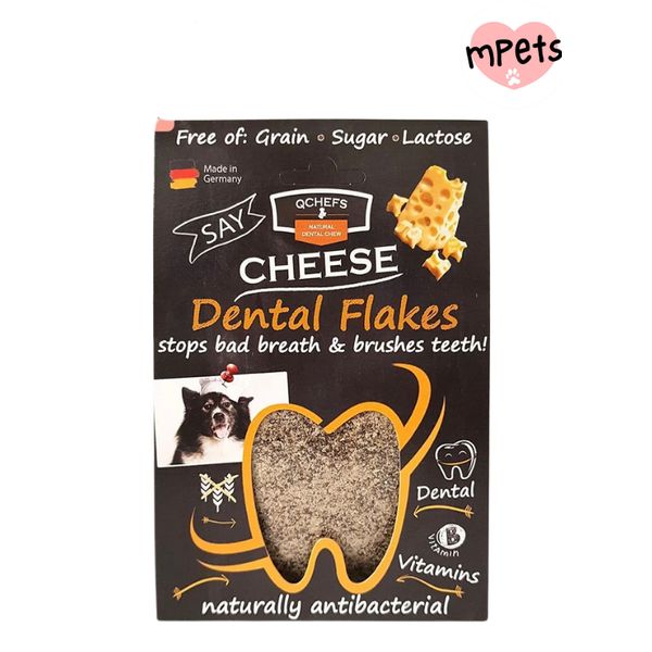 [mPets] Qchefs Dog Dental Flakes Topper 90g (LOCAL SG DELIVERY )