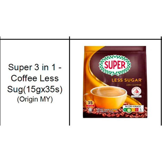 [mfoods] Super 3 in 1 - Coffee (Various Flavours) [LOCAL SG DELIVERY]