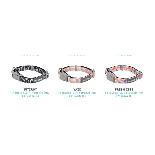 [mPets] FuzzYard Small/Medium/Large Collar for Pets [LOCAL SG DELIVERY]