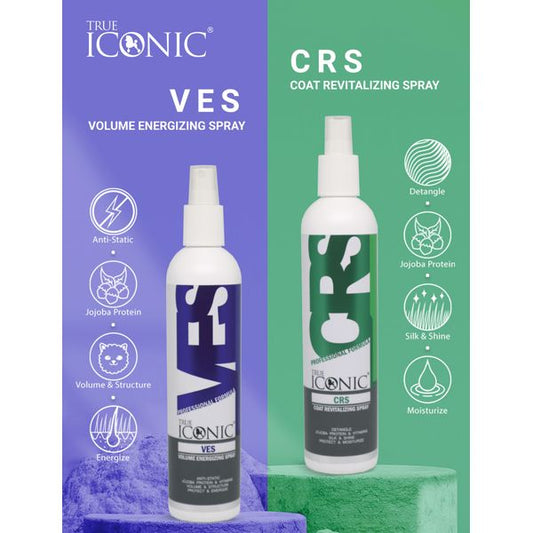 [mPets] True Iconic Coat Spray - VES/CRS (300ml Bottle) [LOCAL SG DELIVERY]