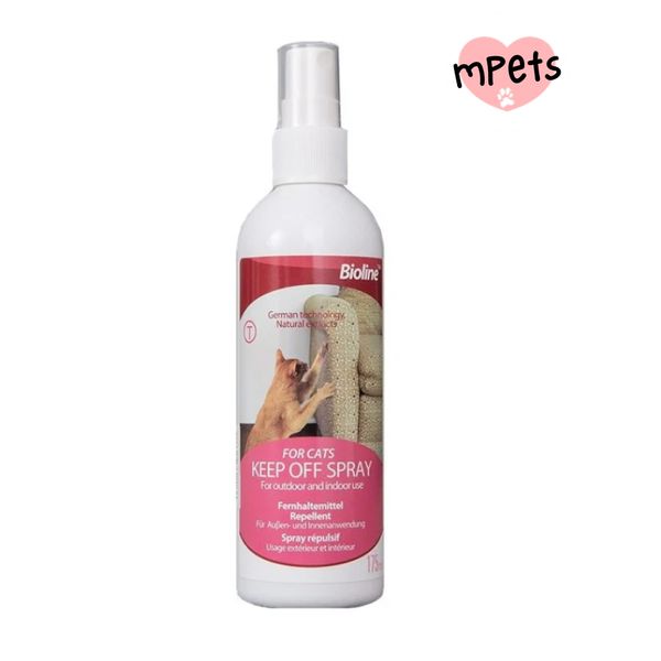 [mPets] Bioline Keep Off Spray For Cats [LOCAL SG DELIVERY]