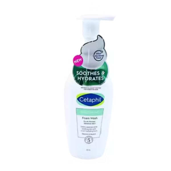 [Dermaceutica] Cetaphil Soothing Foam Wash 200ml [LOCAL SG DELIVERY]