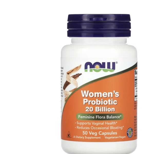 [mfoods] Now Foods, Woman's Probiotic 20 Billion, Vaginal Health, Digestive, Immune, Probiotic Woman, 50 Veggie Caps  [LOCAL SG DELIVERY]