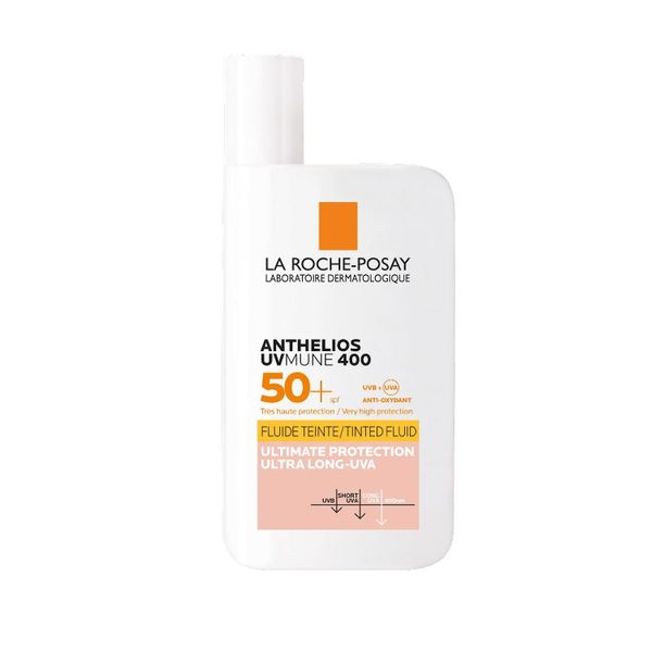 [Dermaceutica] La Roche-Posay Anthelios Uvmune 400 Tinted Spf50+ 50ml [LOCAL SG DELIVERY]