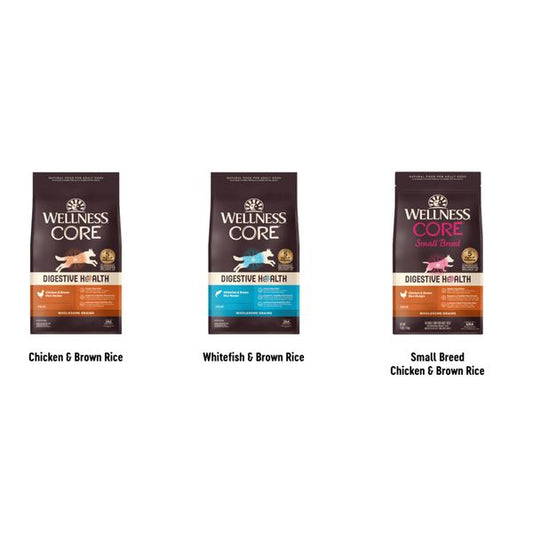 [mPets] Wellness Dog Digestive Health Dry Food Brown Rice [LOCAL SG DELIVERY]