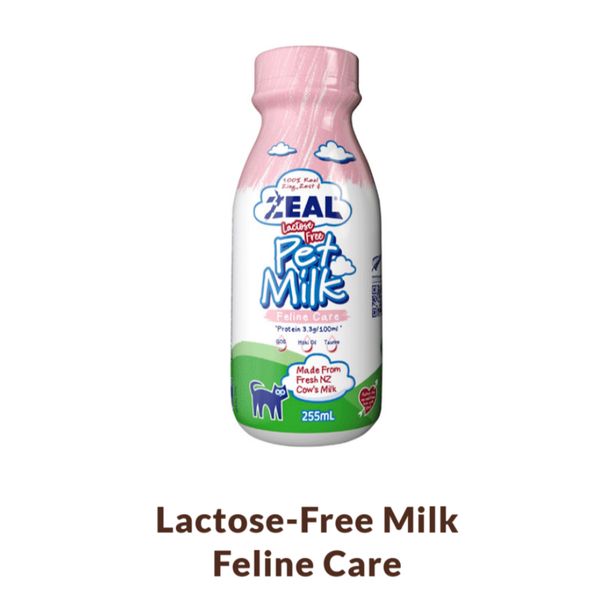 [mPets] Zeal Lactose-Free Milk Feline Care (225ml) [LOCAL SG DELIVERY]