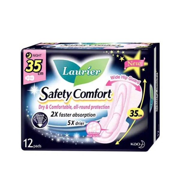 Laurier Safety Comfort Worry-Free Sleep Night Wing 30cm 16's/Night Wing 35cm 12's/35cm 8's/40cm 8's – view 3