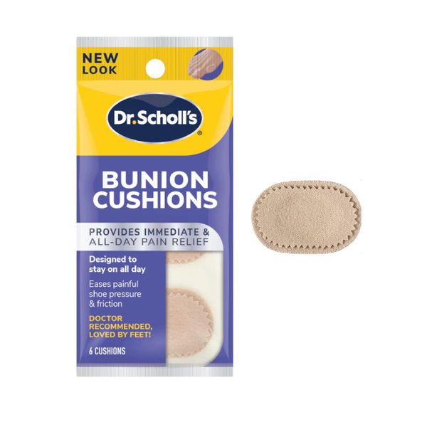 [mobileaid] Dr. Scholls Bunion Cushions 6 ct x 2 packs [LOCAL SG DELIVERY]