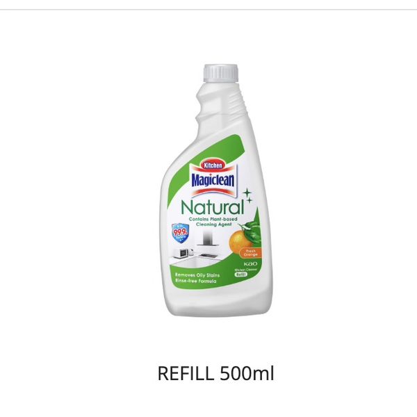Magiclean Kitchen Natural cleaner Orange Trigger/Refill 500ml – view 2