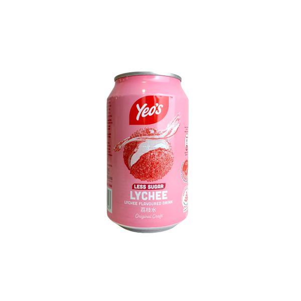 [mfoods] Bundle of 2 cartons Yeo's Canned Drinks - Lychee 300ml x 24 cans [LOCAL SG DELIVERY]