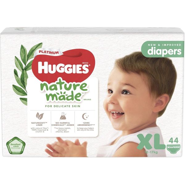 Huggies Platinum Naturemade Tape (NB/S/M/L/XL) – view 5