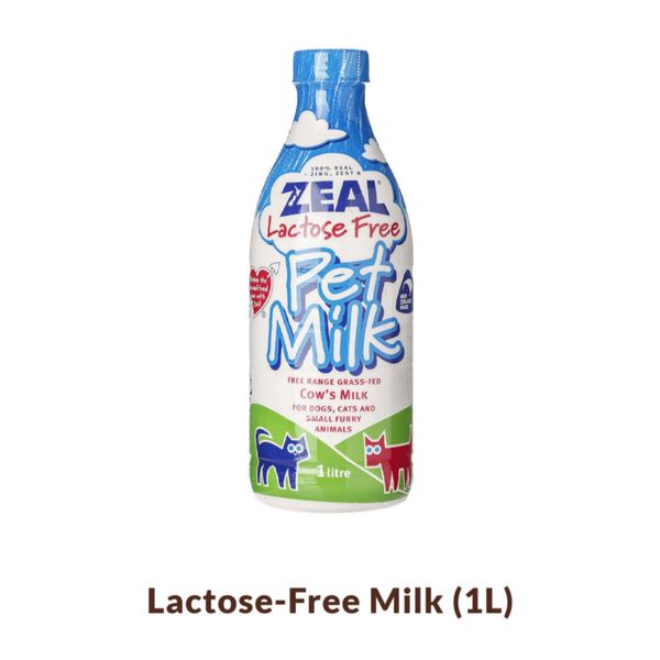 [mPets] Zeal Lactose-Free Pet Milk (1L) [LOCAL SG DELIVERY]