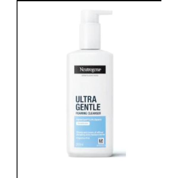 Neutrogena Ultra Gentle Creamy/Foaming Cleanser 200ml – view 2