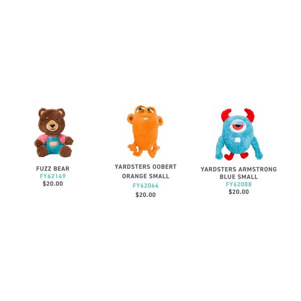 [mPets] FuzzYard Plush Toy for Pets [LOCAL SG DELIVERY]