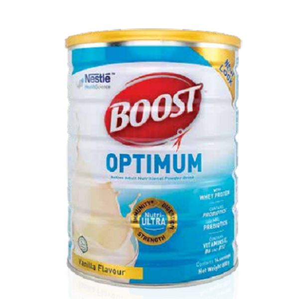[mobileaid] Nestle Boost Optimum Powder Vanilla 800g [LOCAL SG DELIVERY]