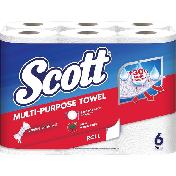 [mobileaid] Scott Kitchen Towel - 3 Ply (6 Rolls) [LOCAL SG DELIVERY]