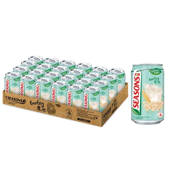 [mfoods] F&N Seasons Barley 300ml x 24 cans [LOCAL SG DELIVERY]