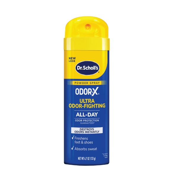 [mobileaid] Dr. Scholls Odor-X¬Æ Ultra Odor-Fighting Powder Spray 4.7oz [LOCAL SG DELIVERY]