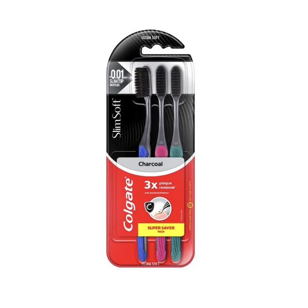 [mobileaid] Colgate Slim Soft Charcoal 3's/5's OR Soft Charcoal Gold 3's/5's [LOCAL SG DELIVERY]