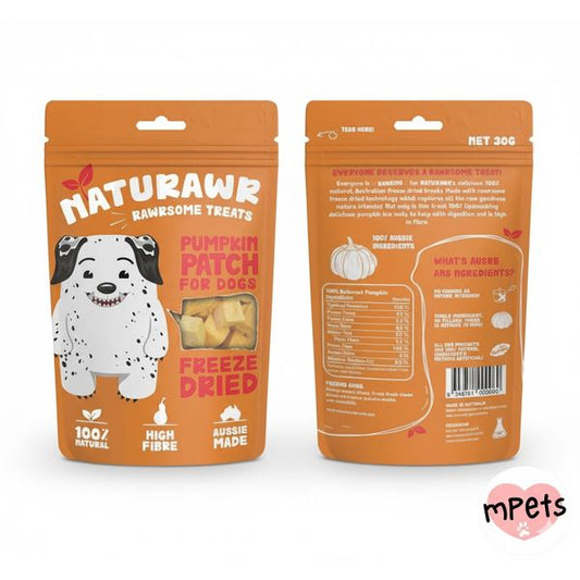 [mPets] NATURAWR PUMPKIN PATCH 30G RAWRP30