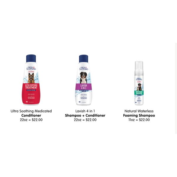 [mPets] Natural Promise Fresh and Soothing Shampoo & Conditioner 22oz for Pets [LOCAL SG DELIVERY]