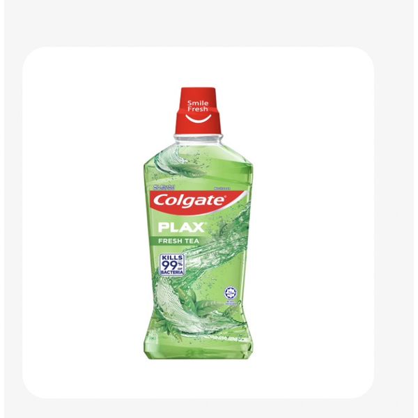Colgate Mouthwash Freshmint/Peppermint/Active Salt/Fresh Tea/Plax Ice 1L/750ml x 2 bottles – view 3