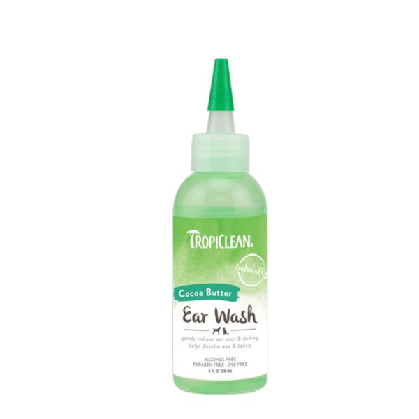 [mPets] TropiClean Grooming Line - Tear Stain Remover (8oz)/Pet Ear Cleaner (4oz) [LOCAL SG DELIVERY]