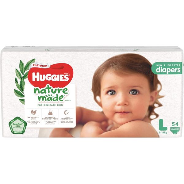 Huggies Platinum Naturemade Tape (NB/S/M/L/XL) – view 4