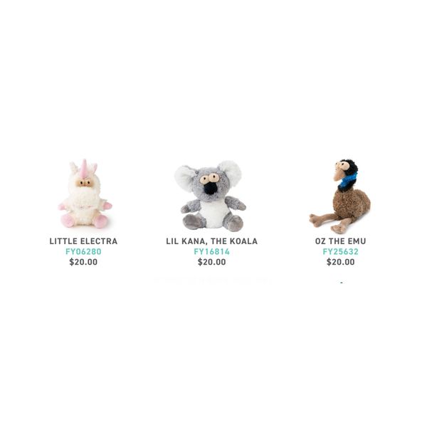 [mPets] FuzzYard Plush Toy for Pets [LOCAL SG DELIVERY]