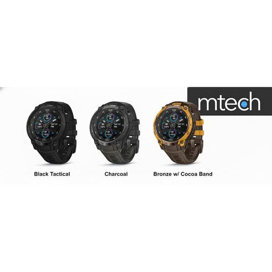 [mtech] Garmin Hybrid GPS Smart Watch Instinct Crossover AMOLED [LOCAL SG DELIVERY]  - Black Tactical